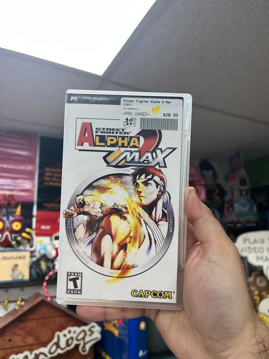 Street Fighter Alpha 3 Max - PSP Boxed