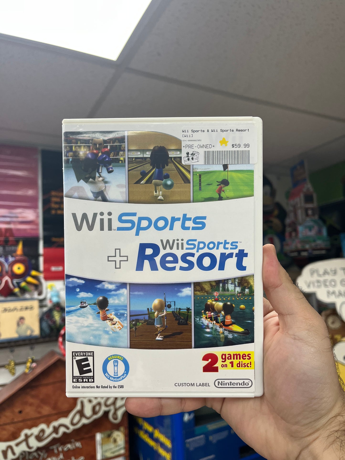 Wii Sports & Wii Sports Resort - Wii CiB