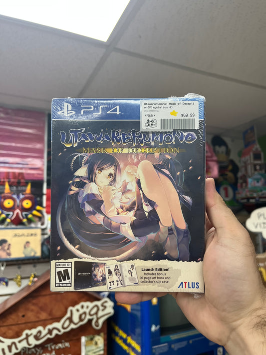 Utawareumono: Mask of Deception [Launch Edition] - PS4 Sealed