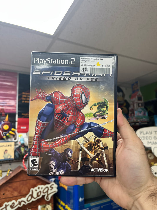 Spiderman Friend or Foe - PS2 CiB