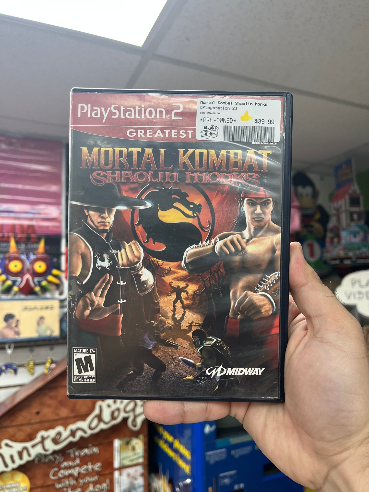 Mortal Kombat Shaolin Monks - PS2 CiB