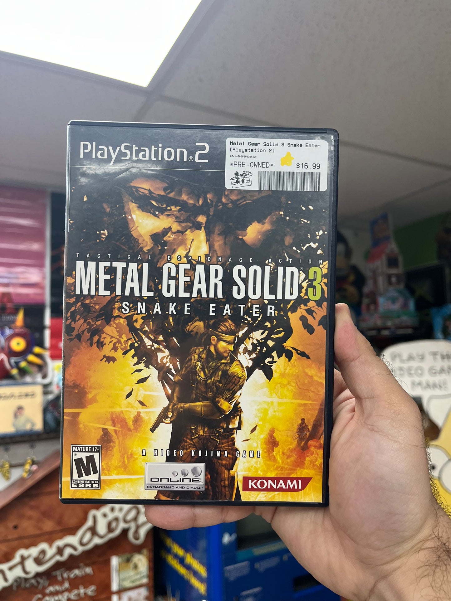 Metal Gear Solid 3 Snake Eater - PS2 CiB