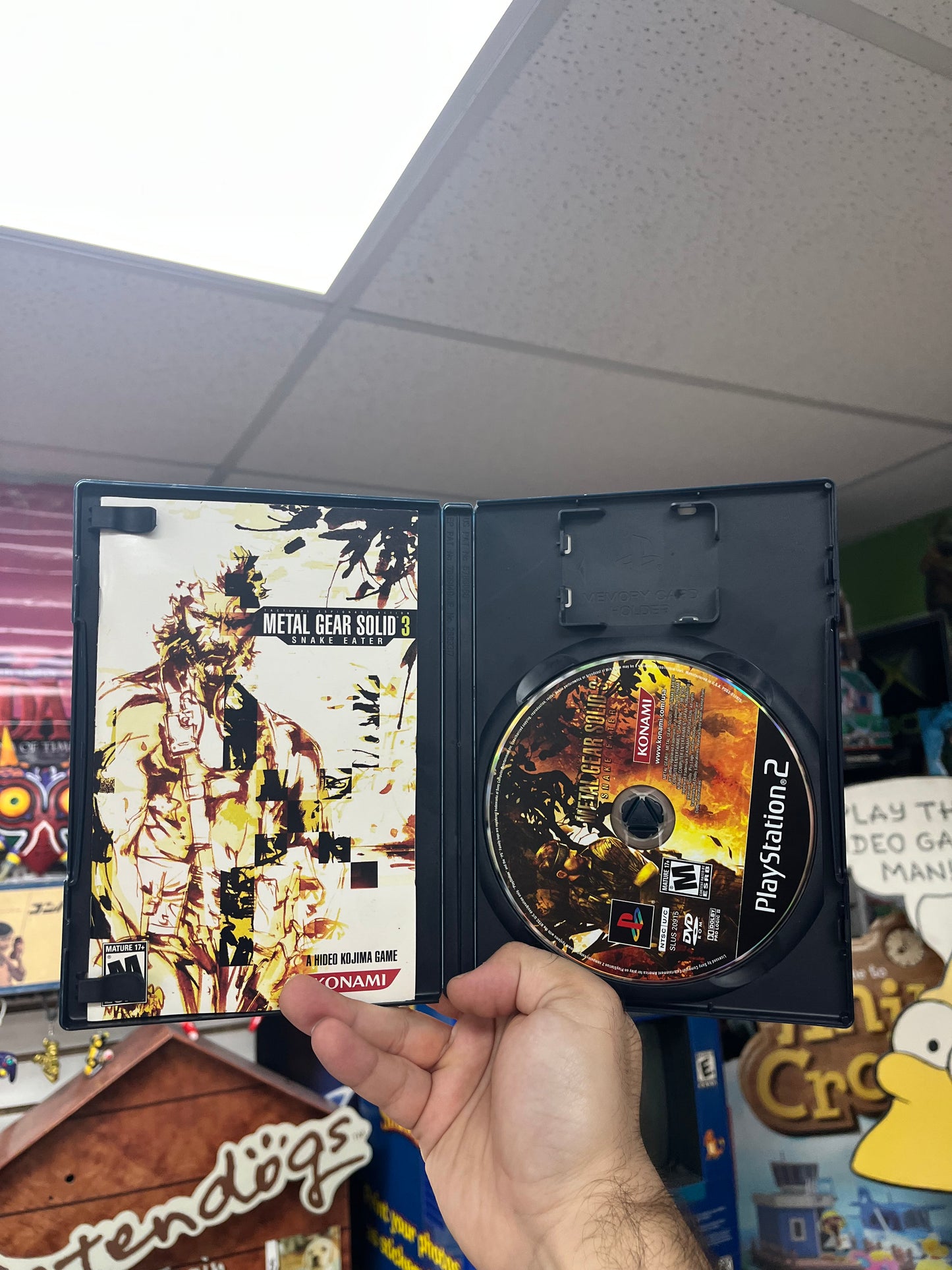 Metal Gear Solid 3 Snake Eater - PS2 CiB