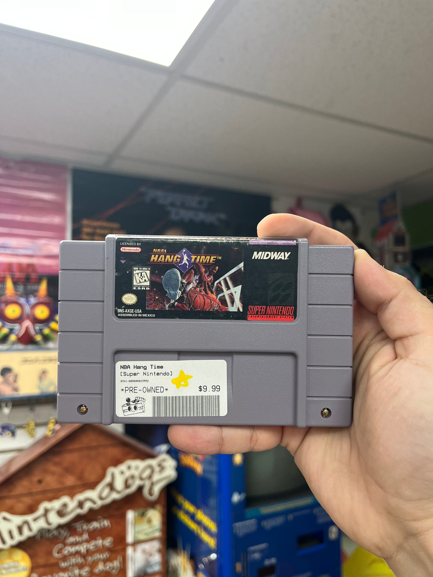 NBA Hang Time - SNES Loose