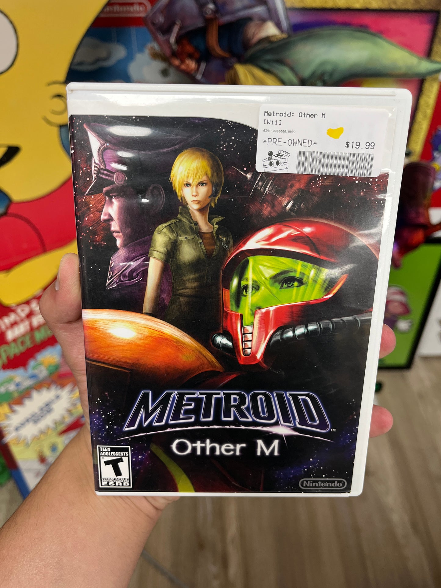 Metroid Other M Wii Complete