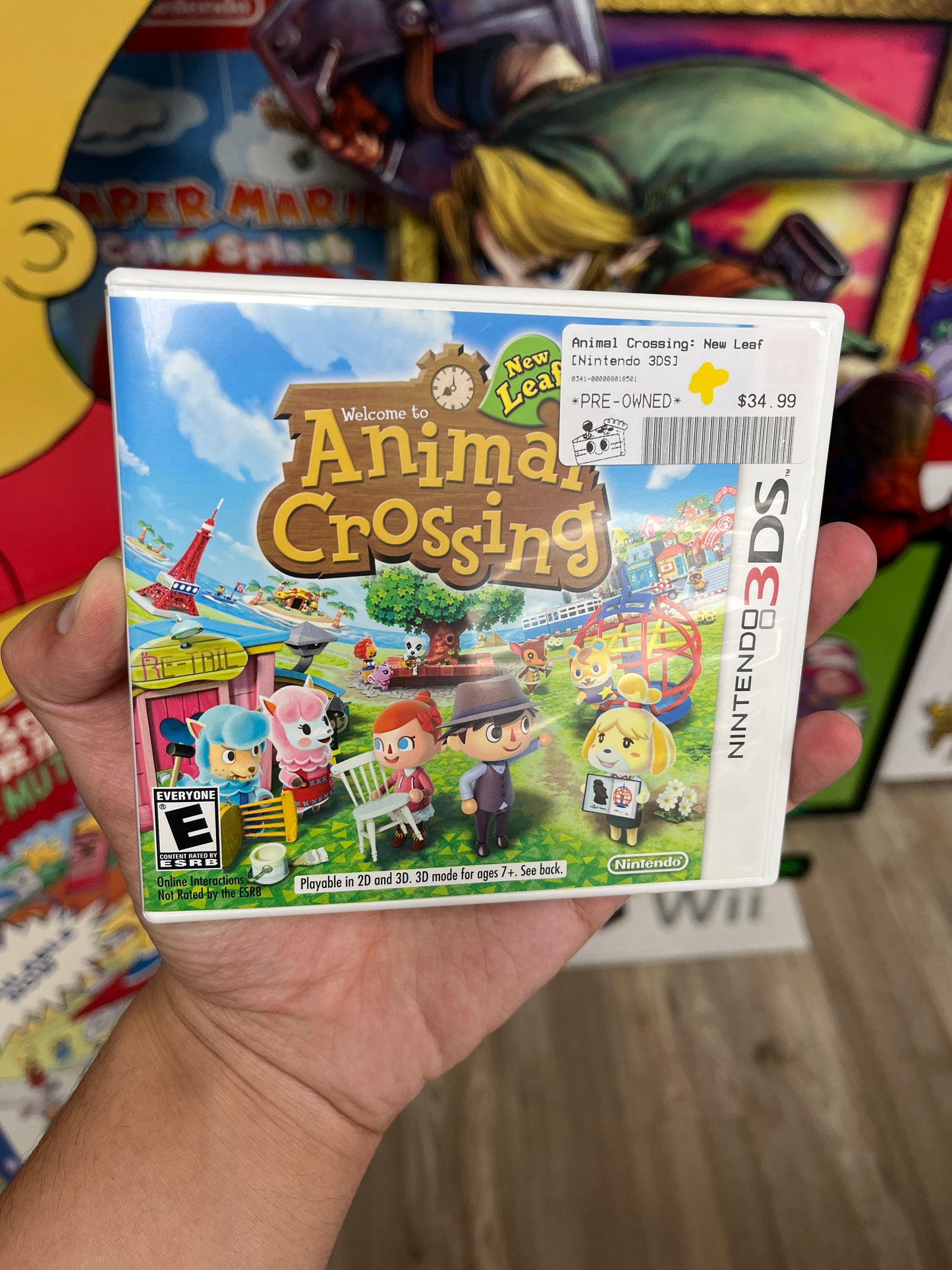 Animal Crossing New Leaf 3DS Complete