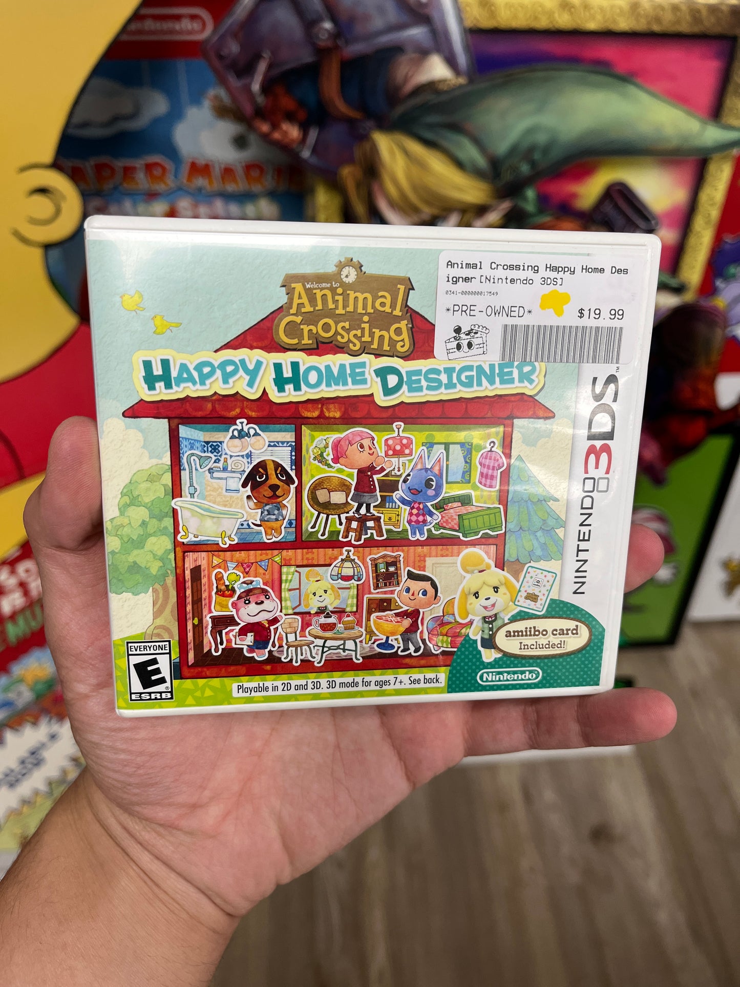 Animal Crossing Happy Home Designer 3DS Complete
