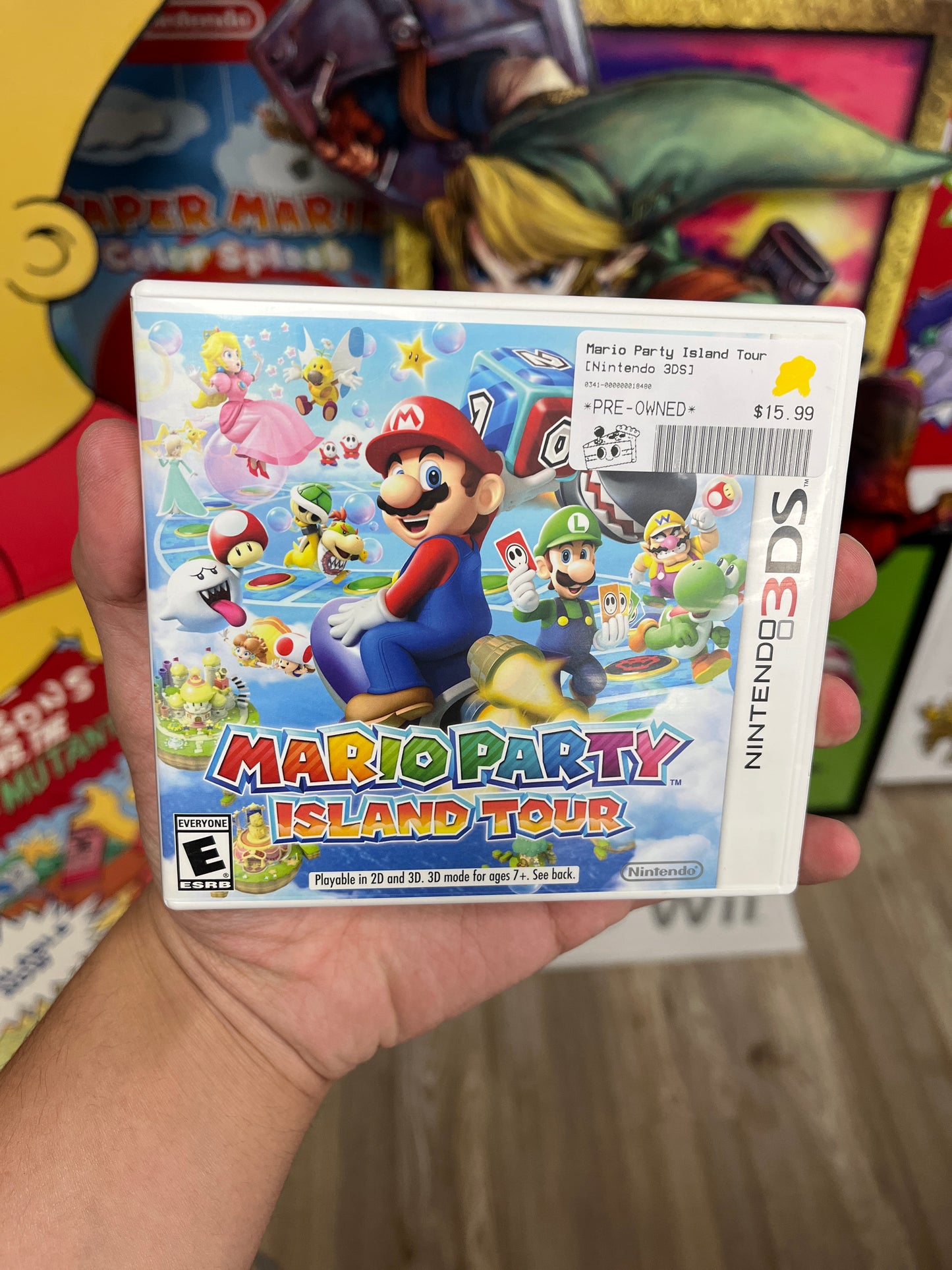 Mario Party Island Tour 3DS Complete