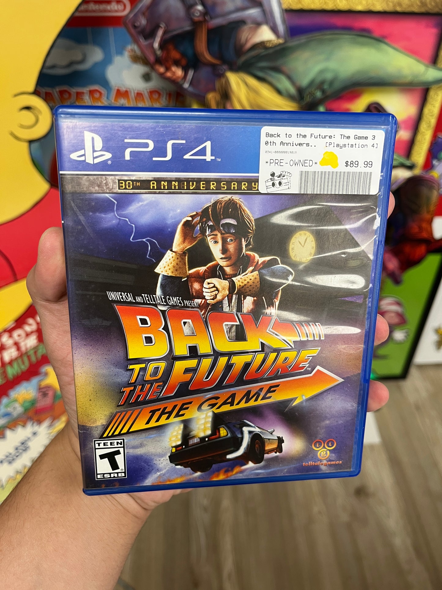 Back to the Future PS4 Complete Rare
