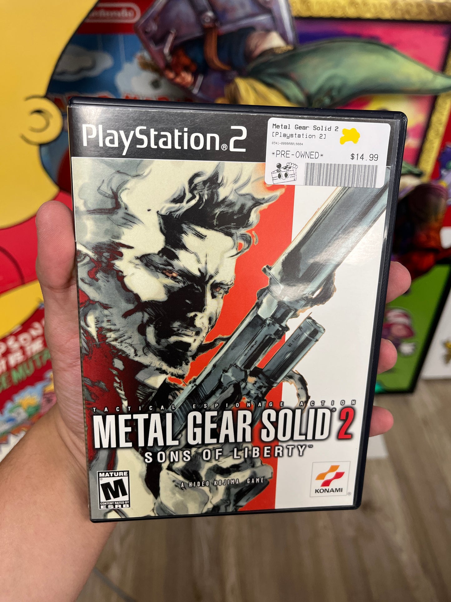 Metal Gear Solid 2 PS2 Complete