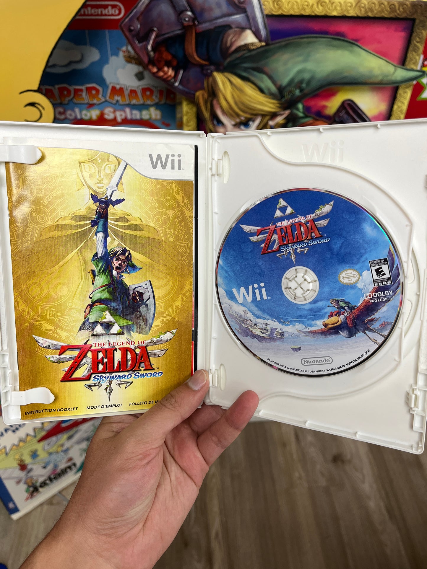 Zelda Skyward Sword Wii Boxed (Missing Soundtrack)