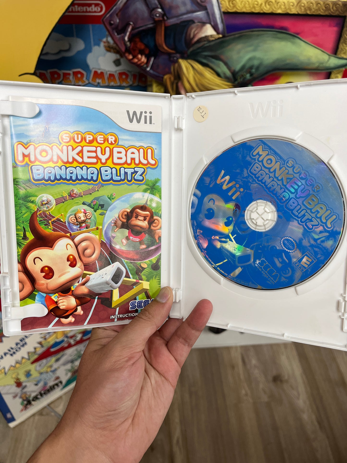 Super Monkey Ball Banana Blitz Wii Complete