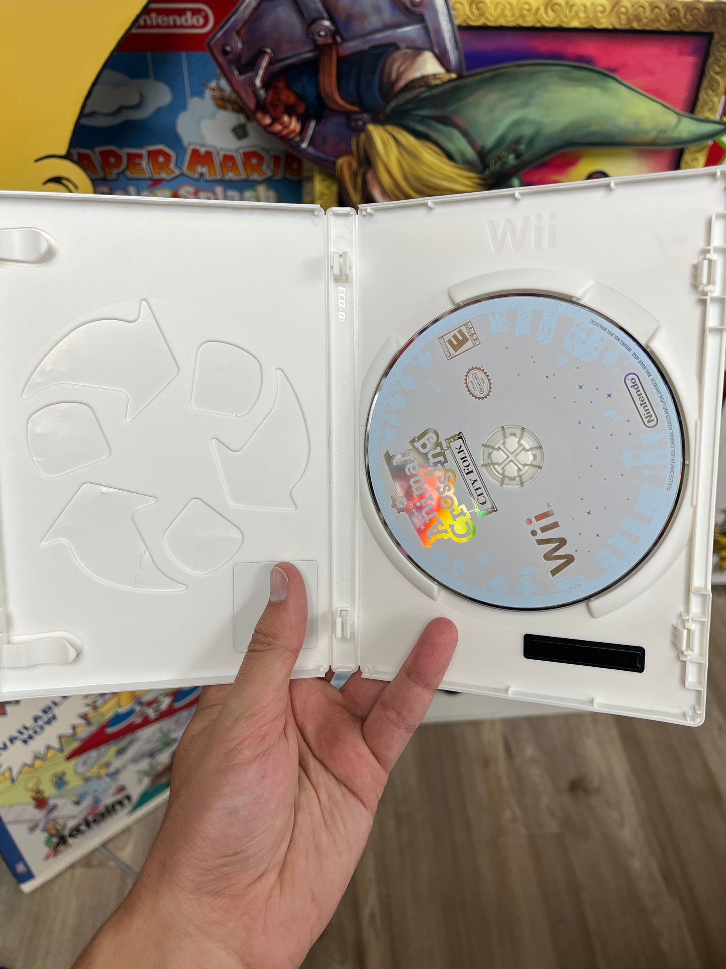 Animal Crossing City Folk Wii Boxed