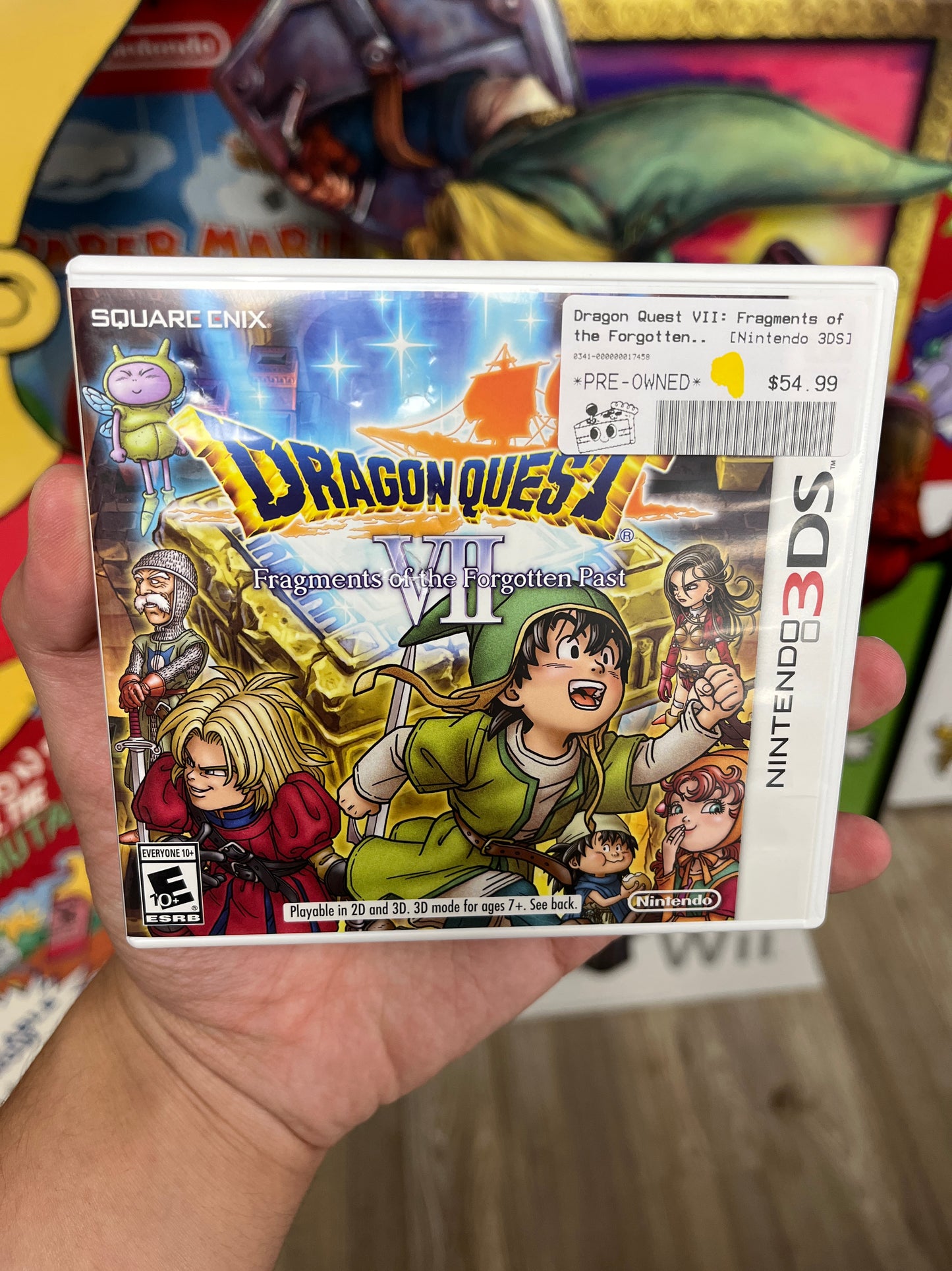 Dragon Quest VII 3DS Complete Rare