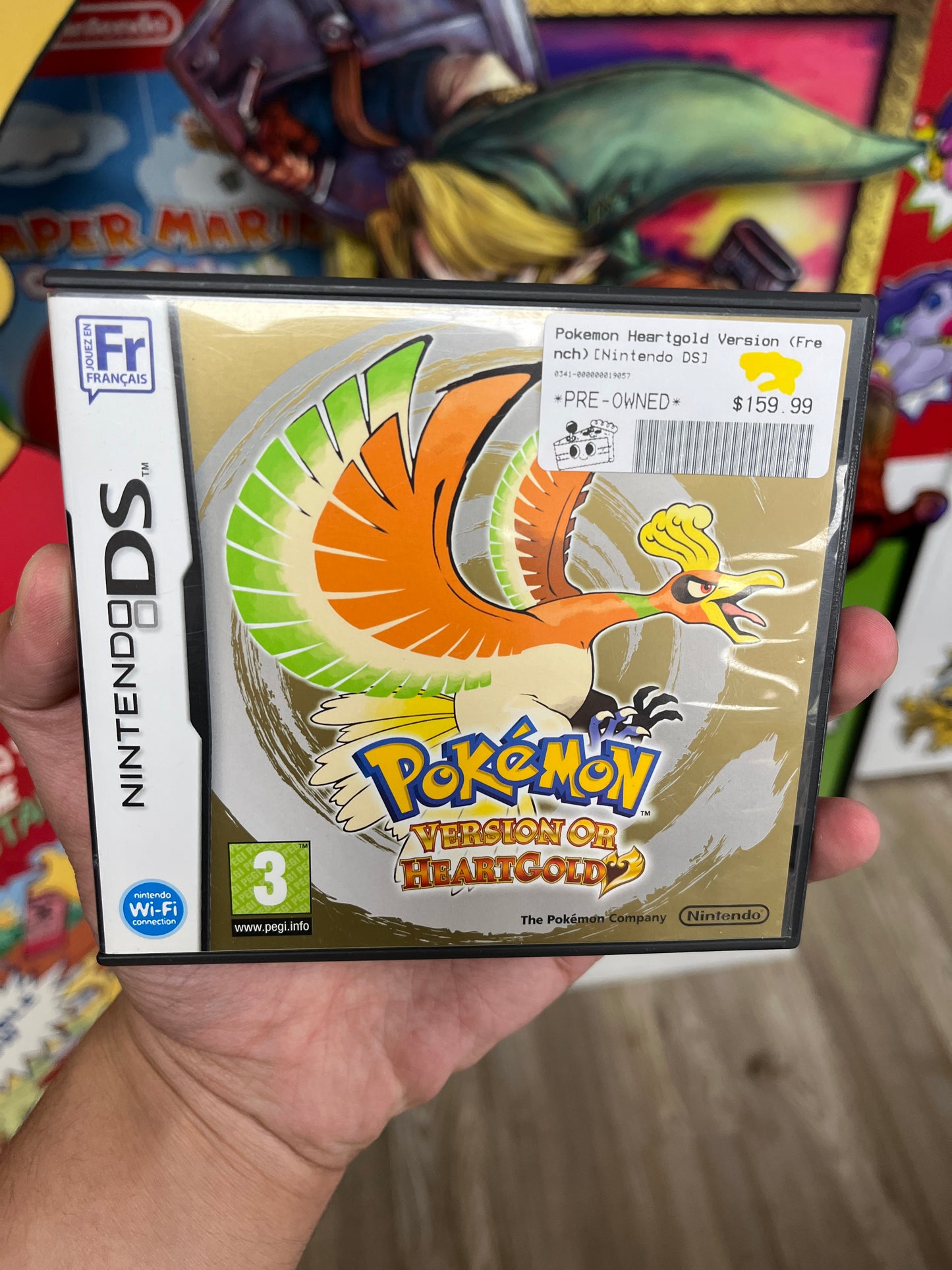 Pokemon Heartgold French DS Boxed