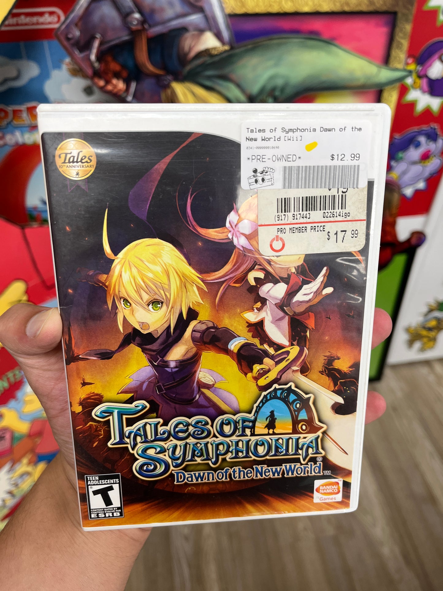 Tales of Symphonia Dawn of the New World Wii Complete