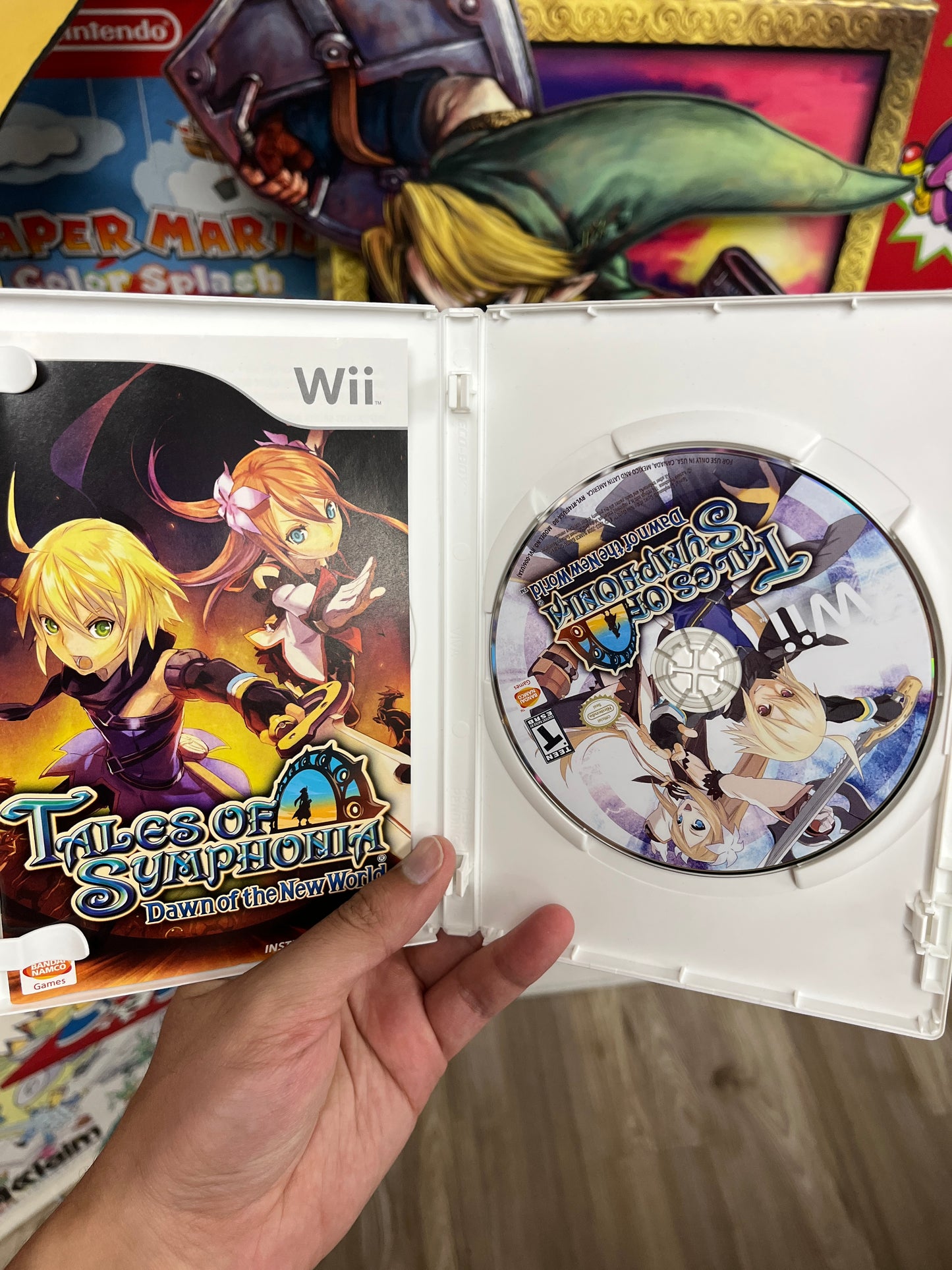 Tales of Symphonia Dawn of the New World Wii Complete