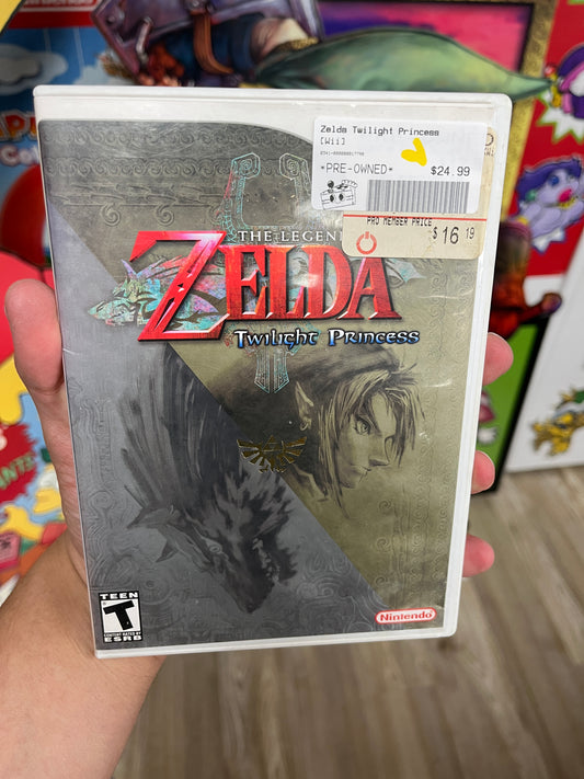 Zelda Twilight Princess Wii Complete