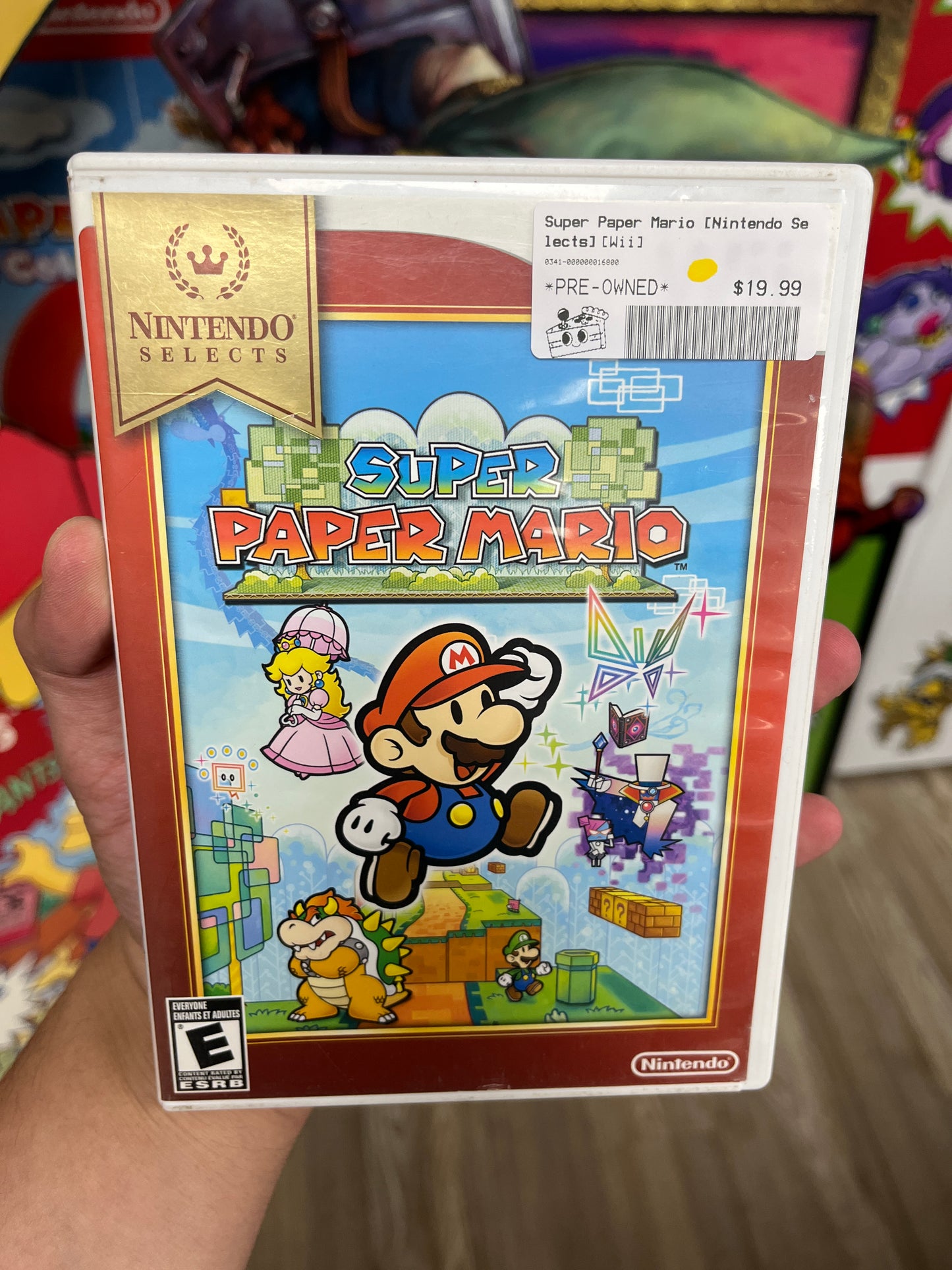 Super Paper Mario Wii Complete