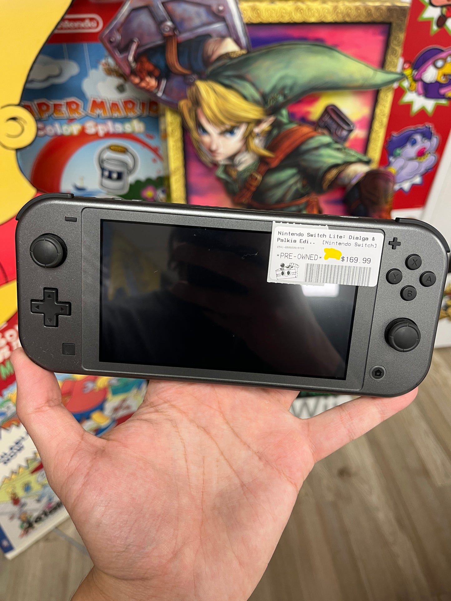 Nintendo Switch Lite Dialga & Palkia Edition Clean