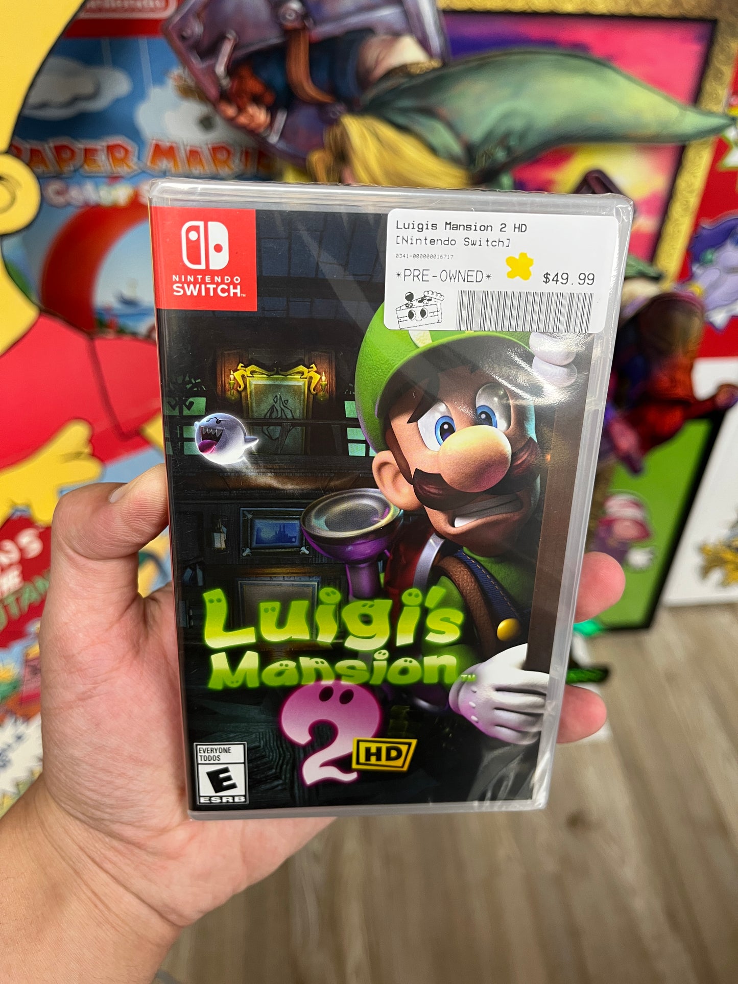 Luigi's Mansion 2 HD Switch Sealed