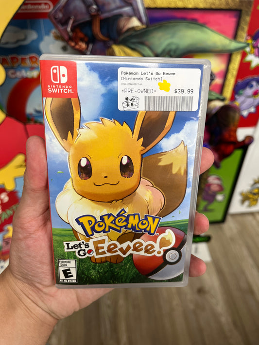 Pokemon Let's Go Eevee Switch Complete