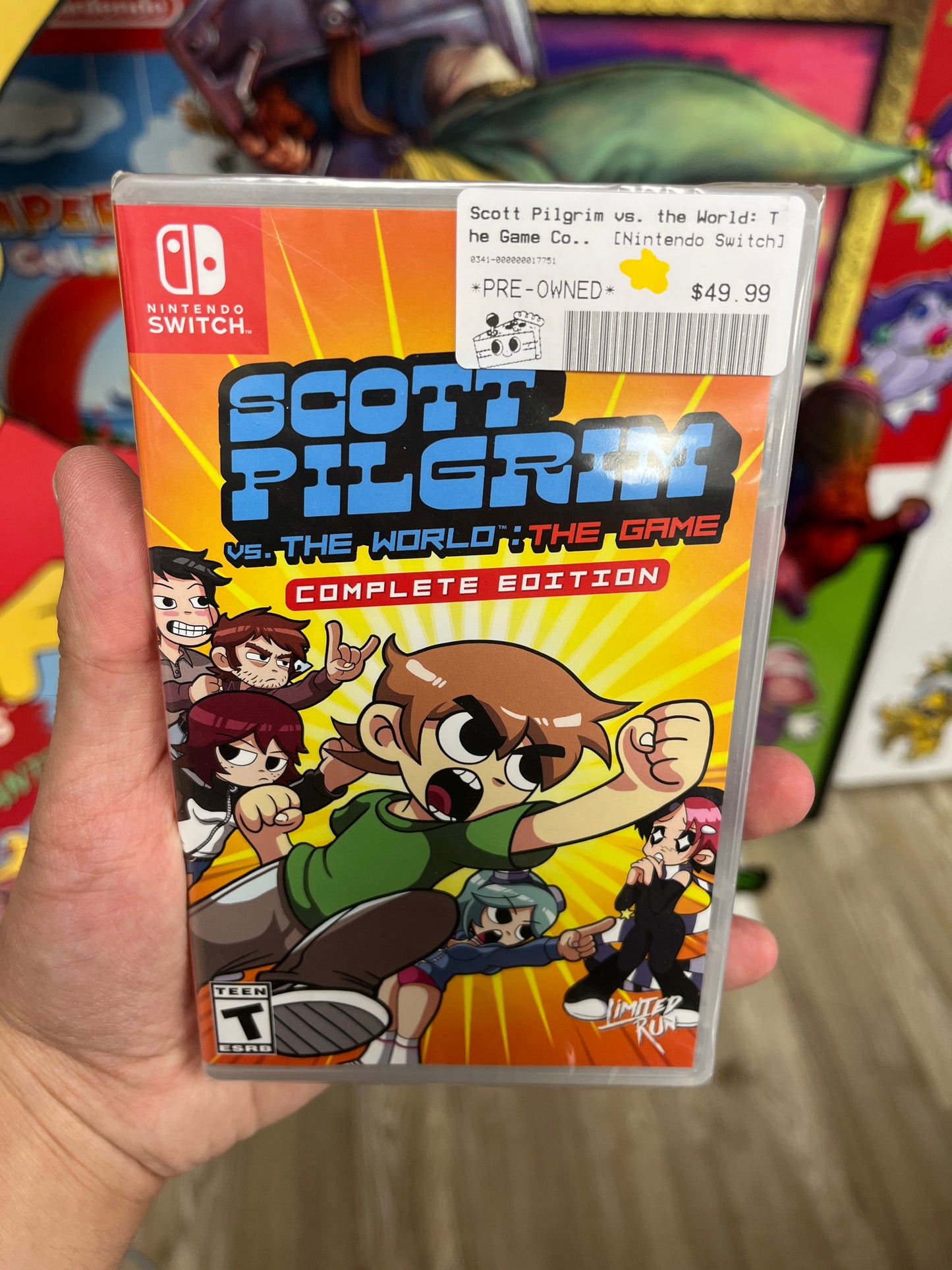Scott Pilgrim Switch Sealed