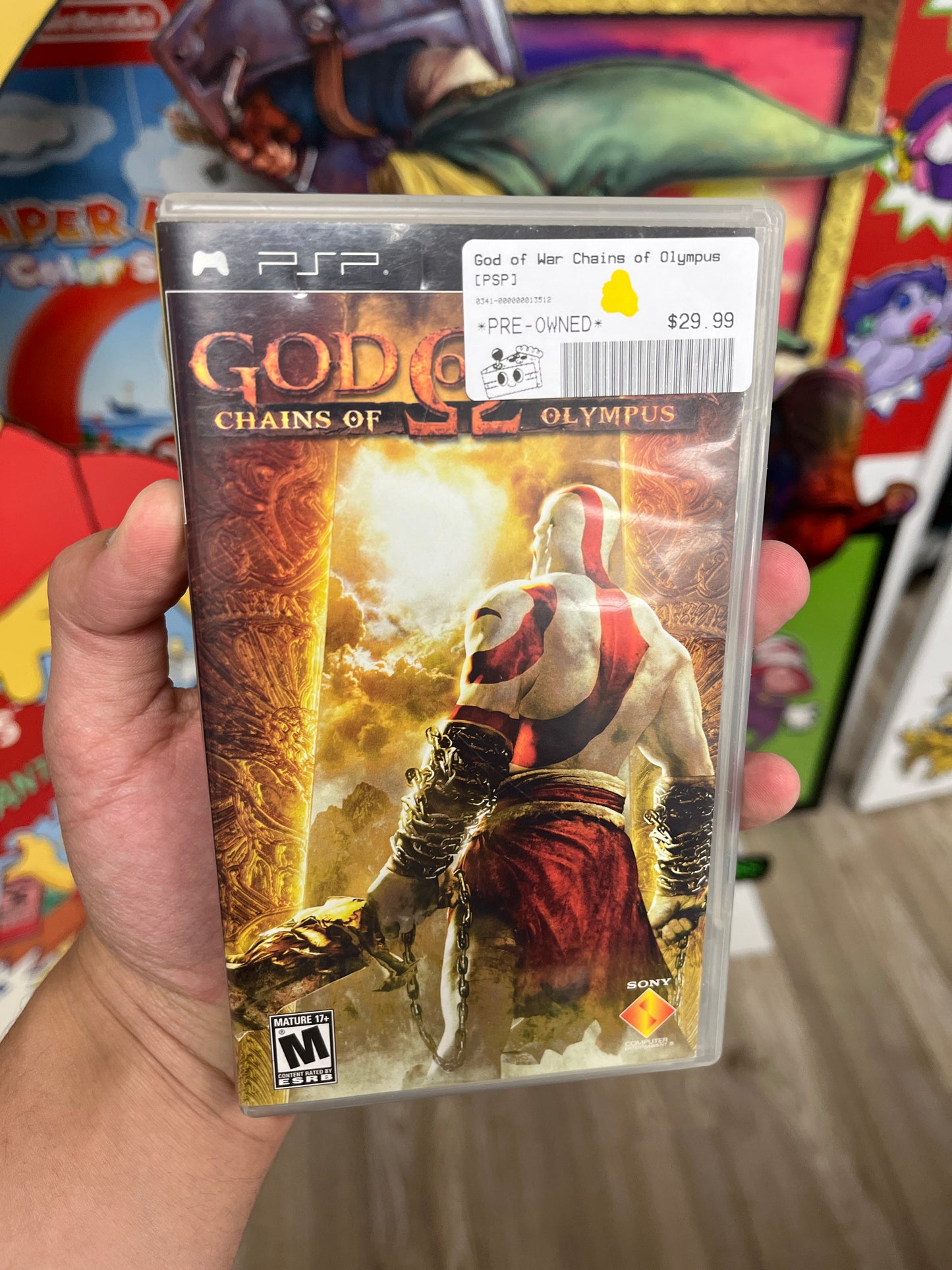 God of War Chains of Olympus PSP Complete