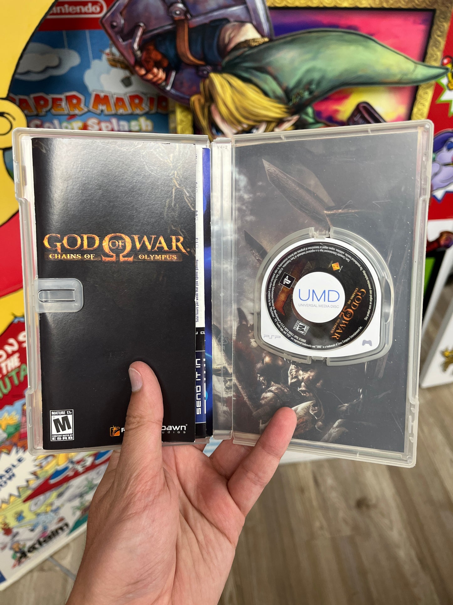 God of War Chains of Olympus PSP Complete