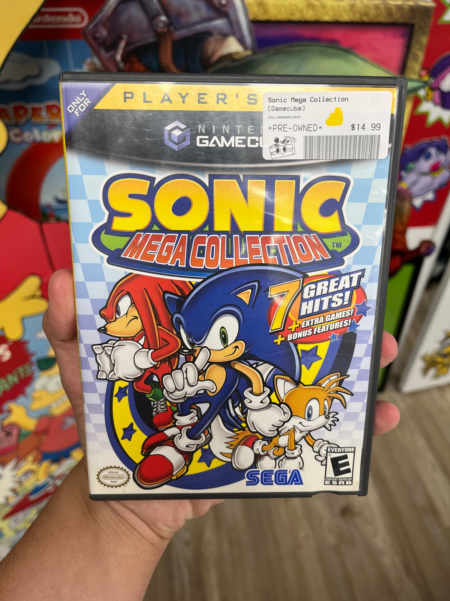 Sonic Mega Collection GameCube Boxed