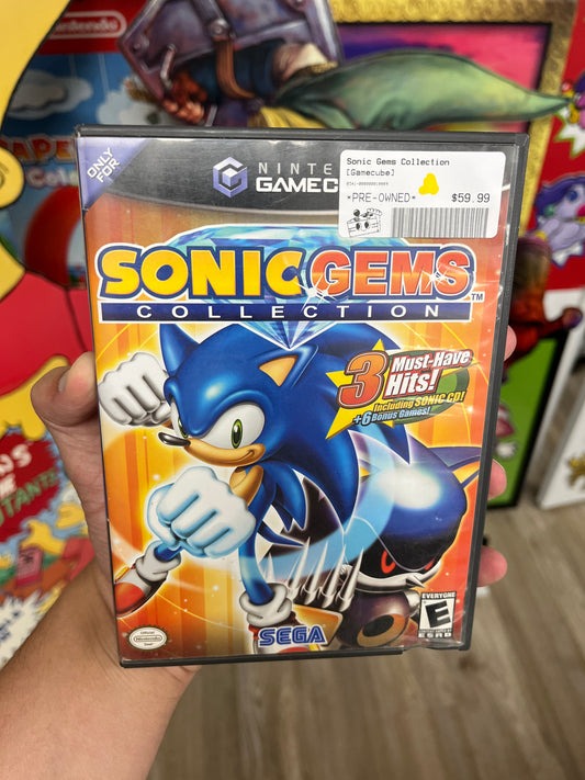 Sonic Gems Collection GameCube Boxed