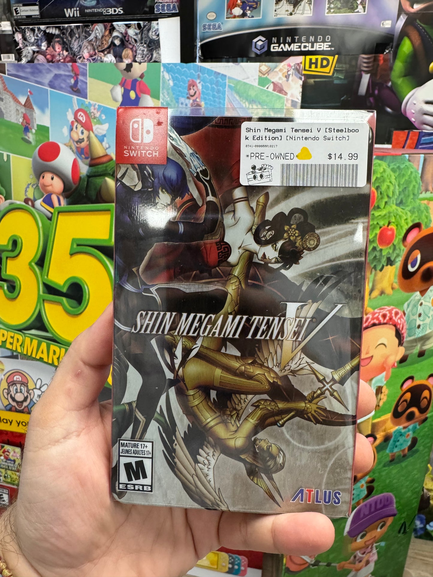 Shin Megami Tensei V Steelbook Switch Complete