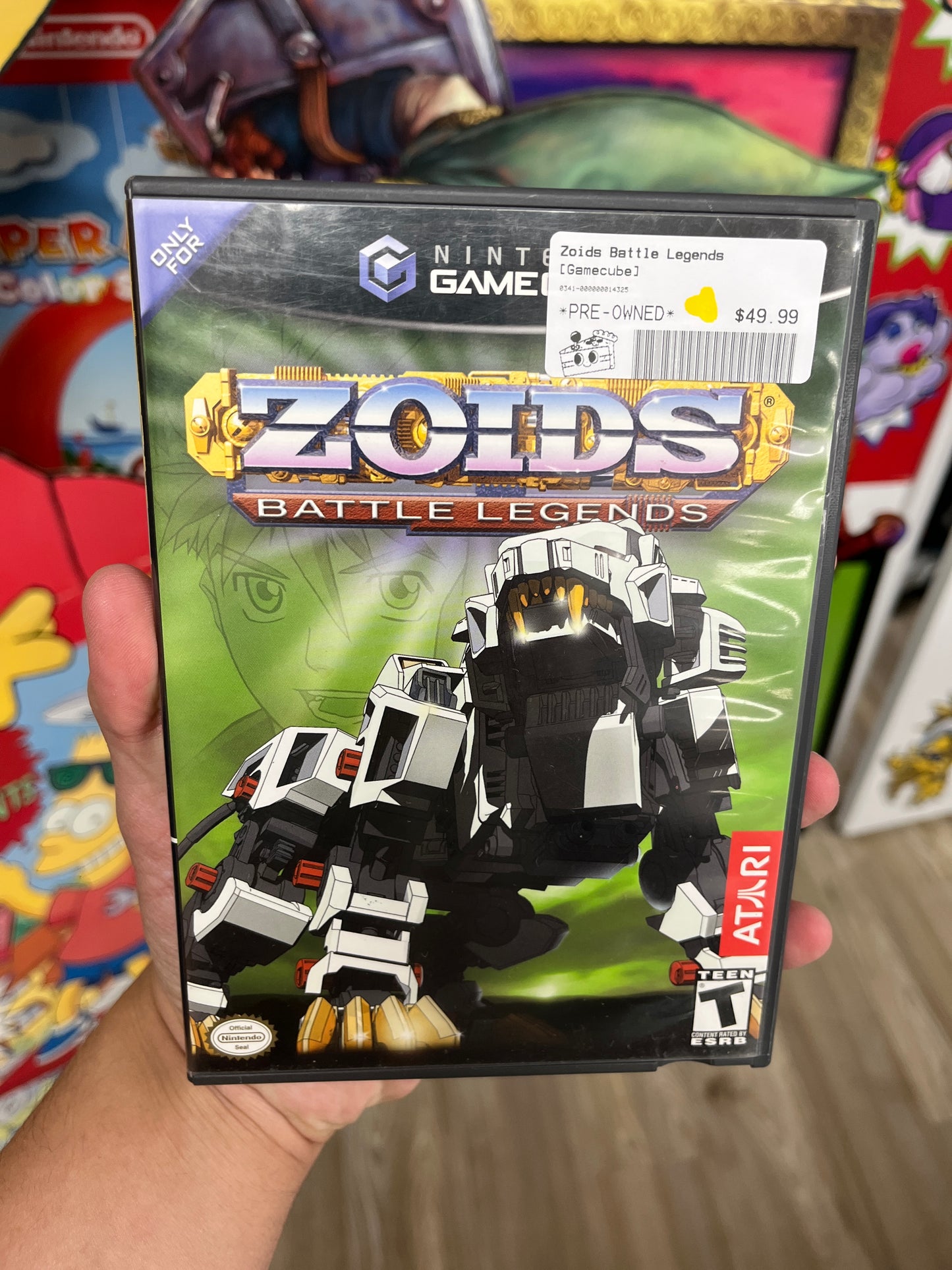Zoids Battle Legends GameCube Boxed