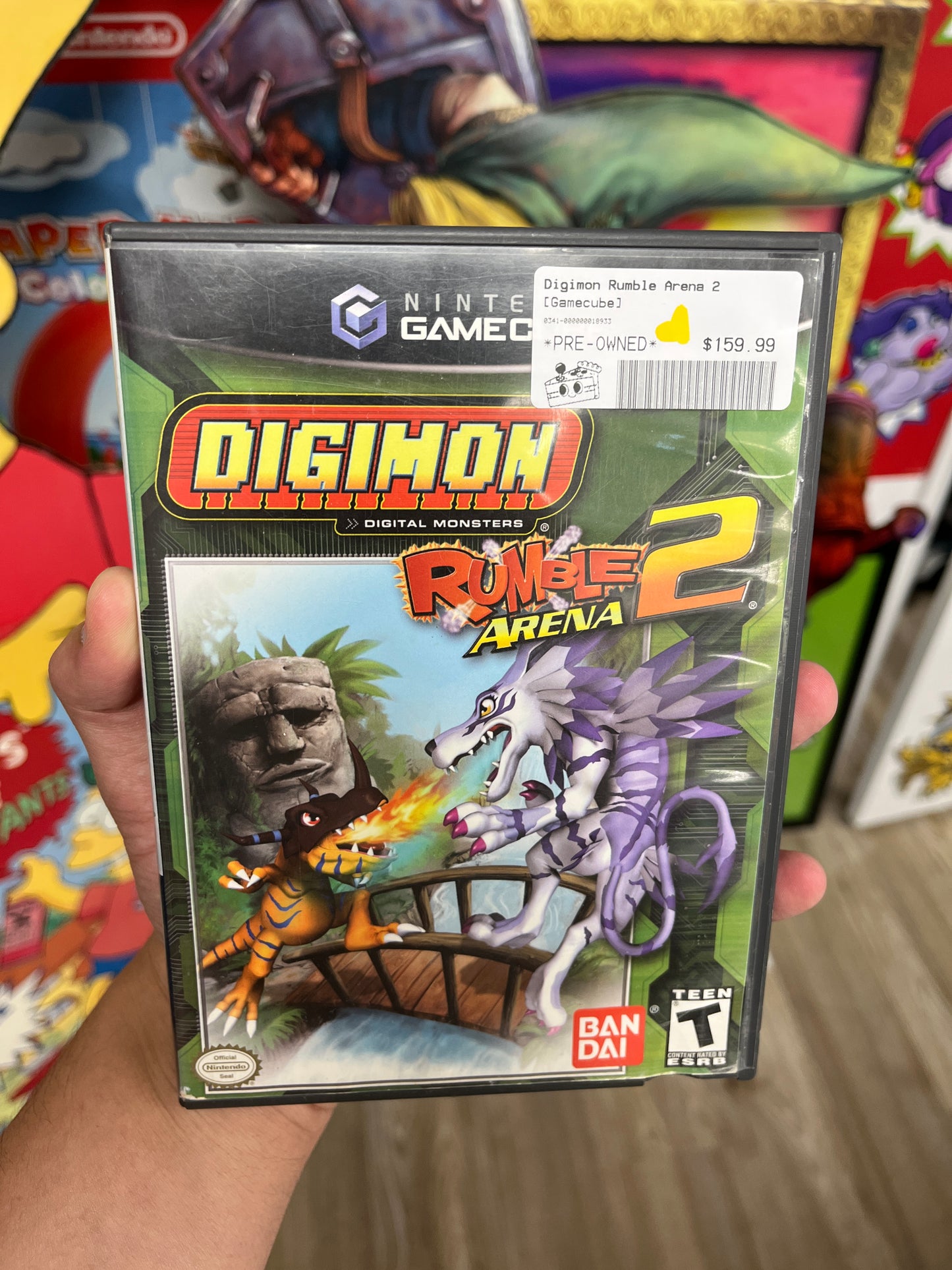 Digimon Rumble Arena 2 GameCube Complete Rare