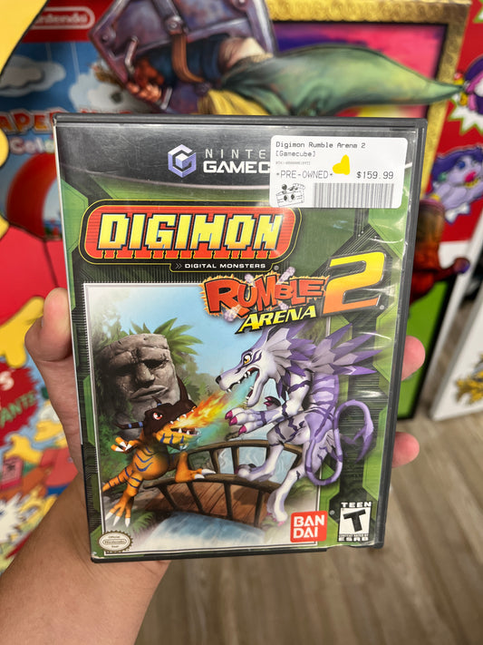 Digimon Rumble Arena 2 GameCube Complete Rare