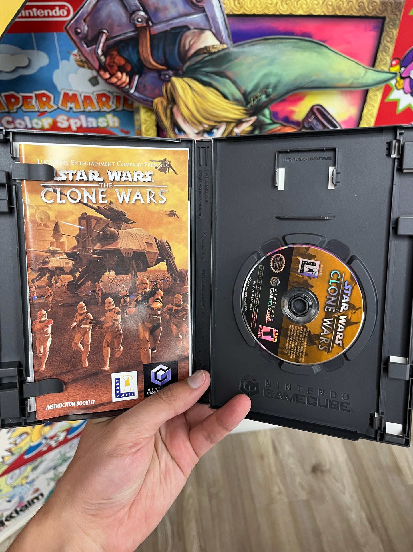 Star Wars Clone Wars GameCube Complete