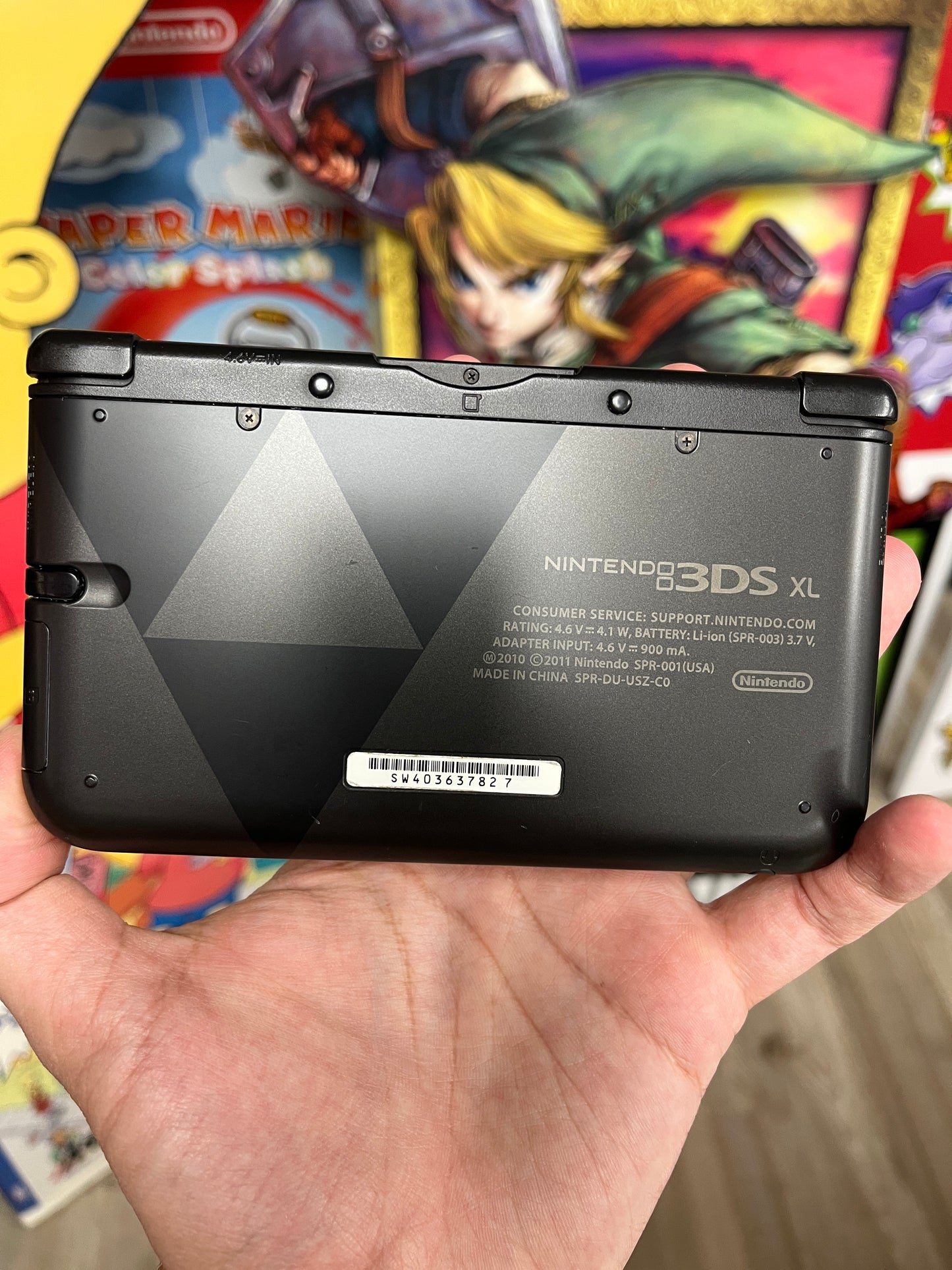 Zelda Hyrule Gold 3DS XL