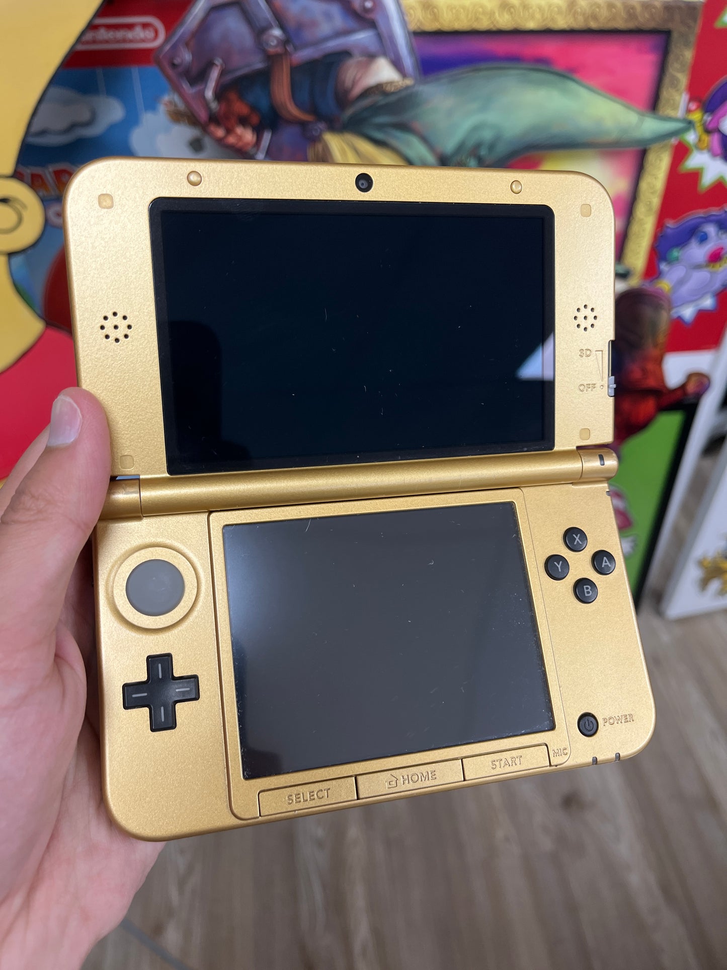 Zelda Hyrule Gold 3DS XL