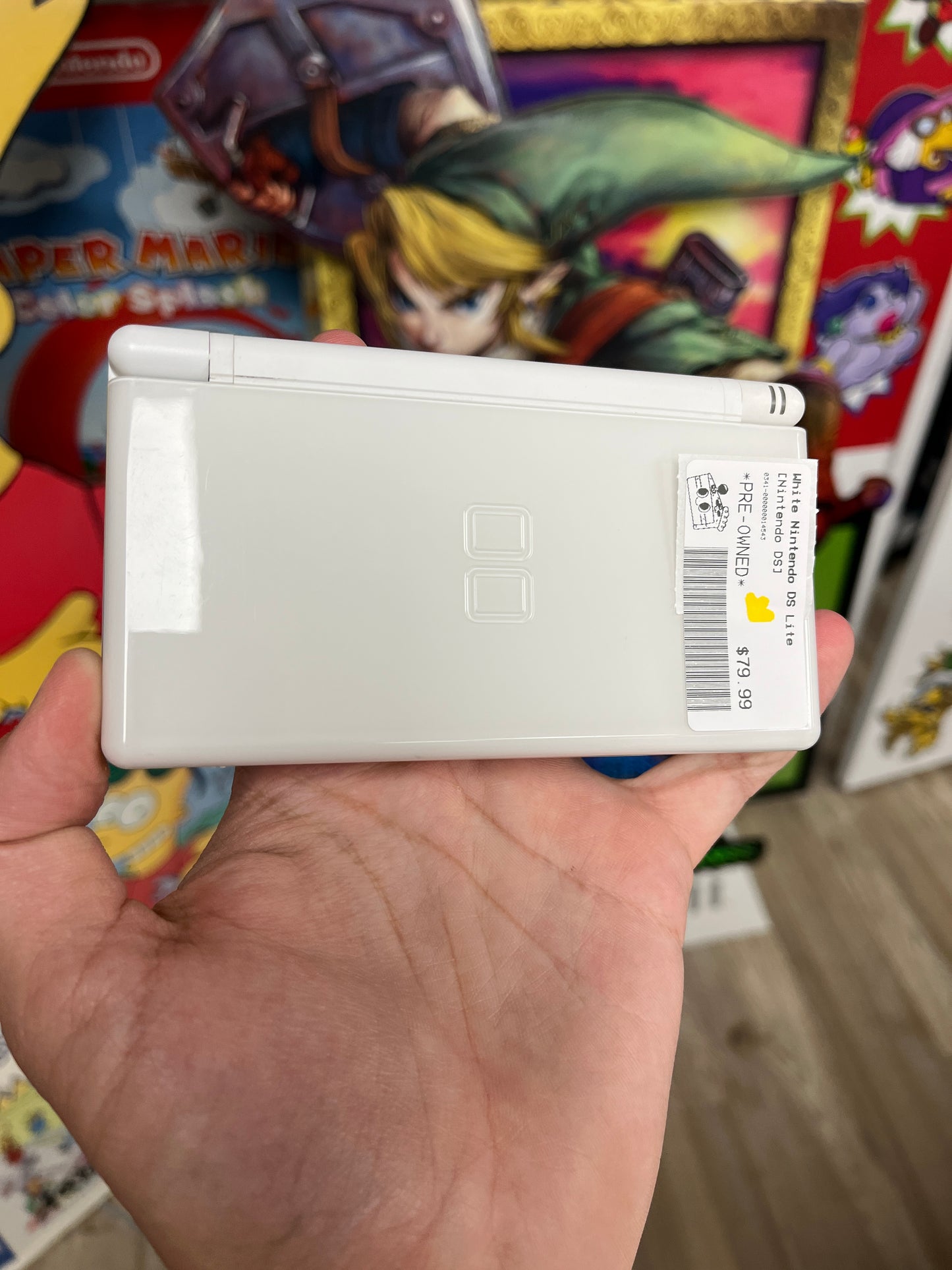 White DS Lite
