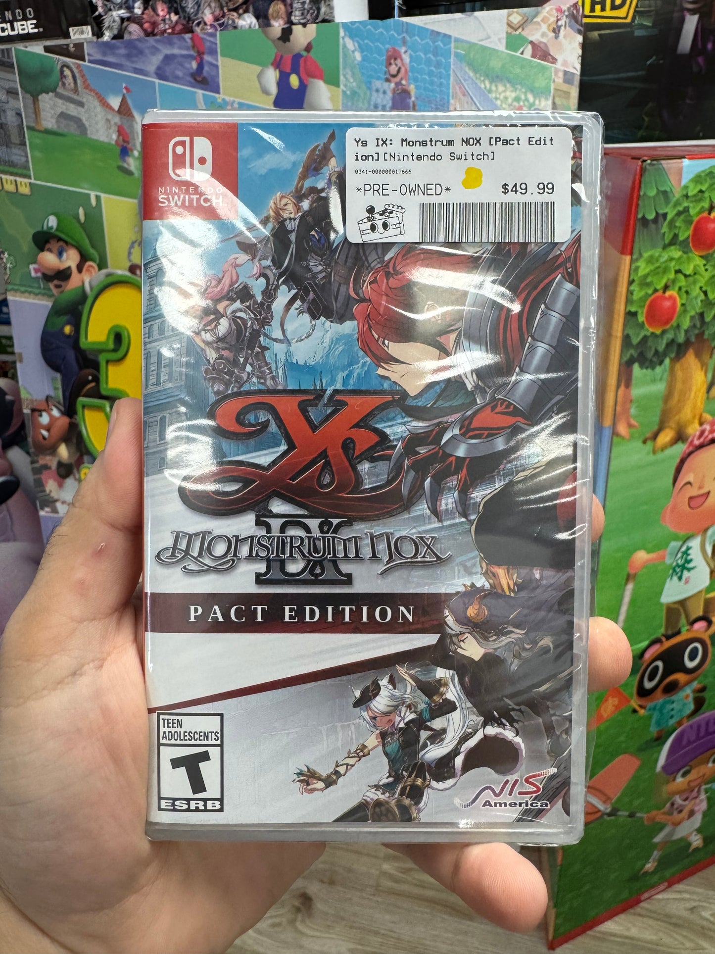 Ys IX NOX Switch Sealed