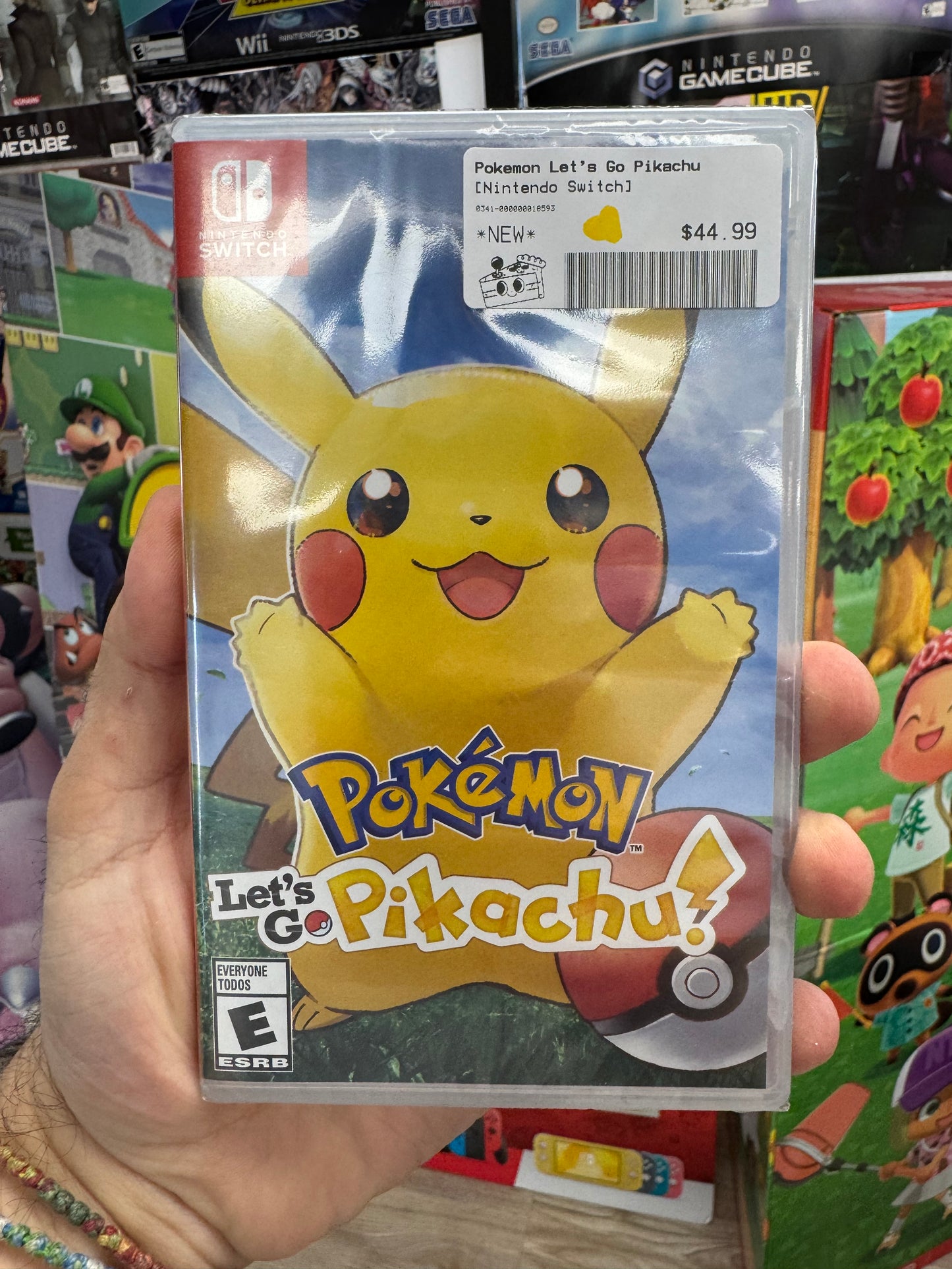 Pokemon Let's go Pikachu Switch Sealed