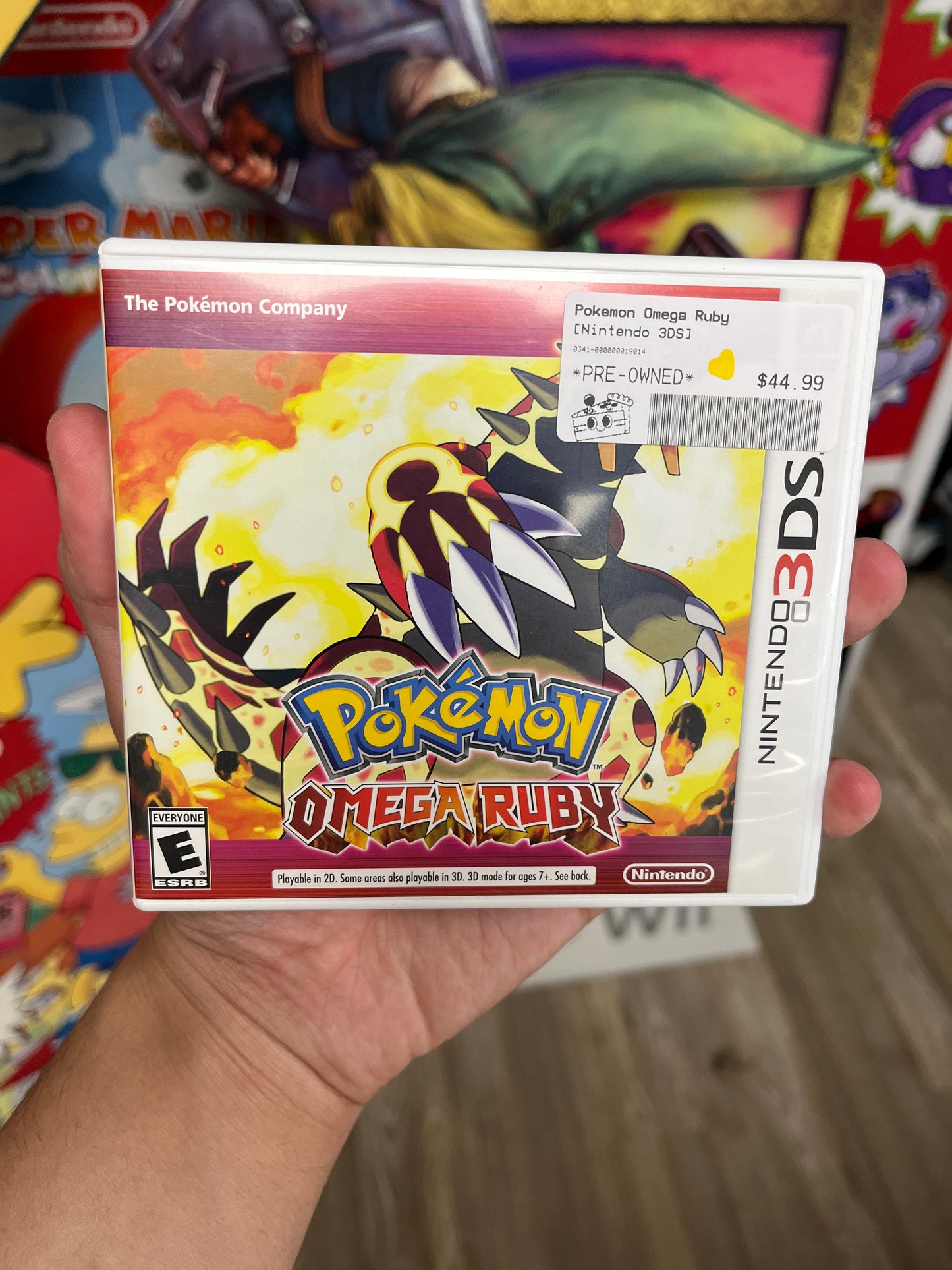 Pokemon Omega Ruby 3DS Complete