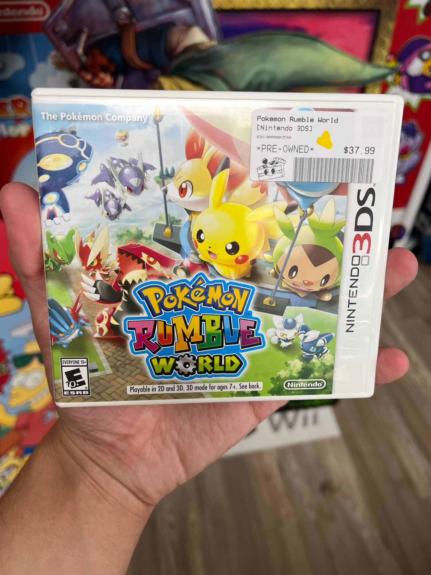Pokemon Rumble World 3DS Complete
