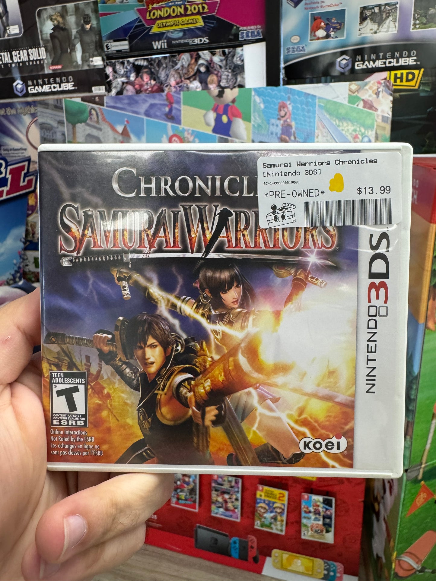 Samurai Warriors Chronicles 3DS Complete