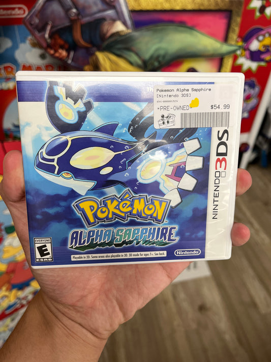 Pokemon Alpha Sapphire 3DS Complete