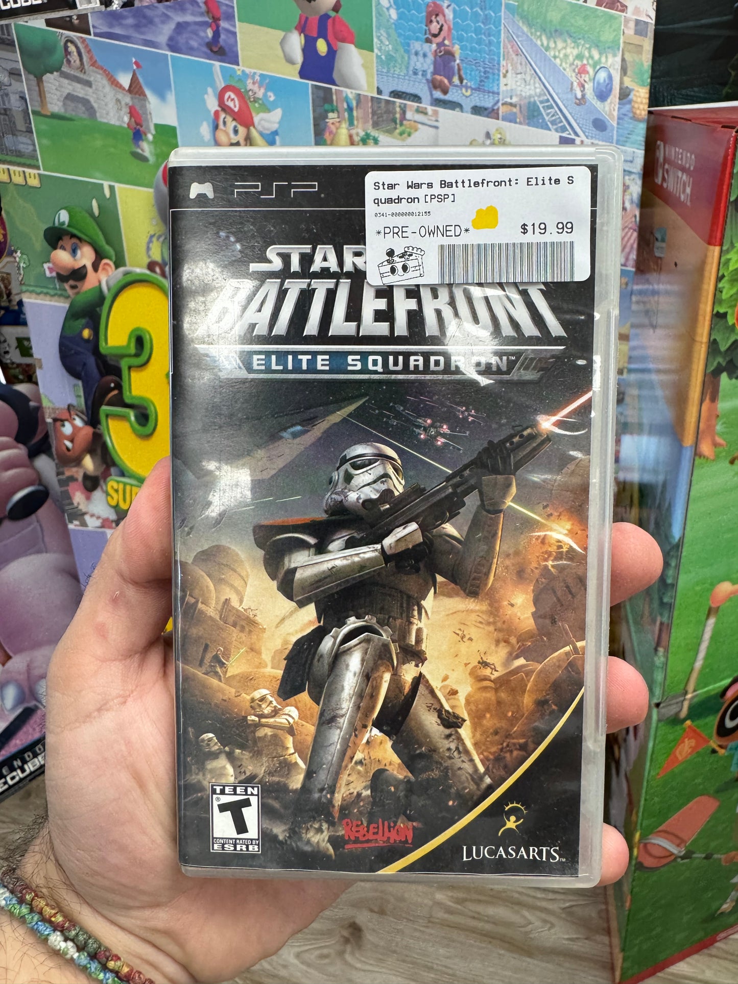 Star Wars Battlefront Elite Squadron PSP Complete