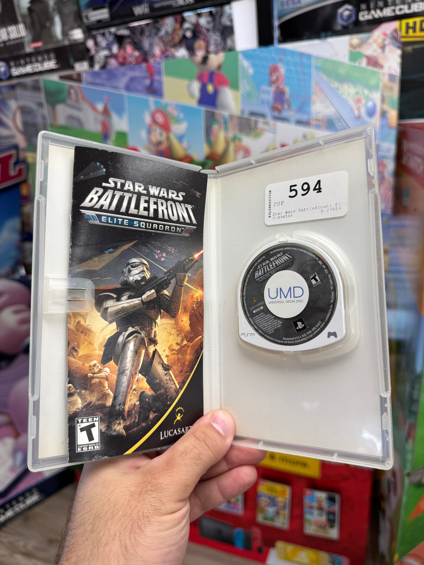 Star Wars Battlefront Elite Squadron PSP Complete