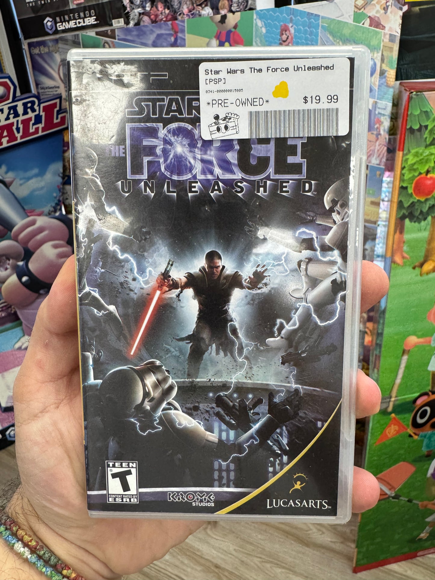 Star Wars The Force Unleased PSP Complete
