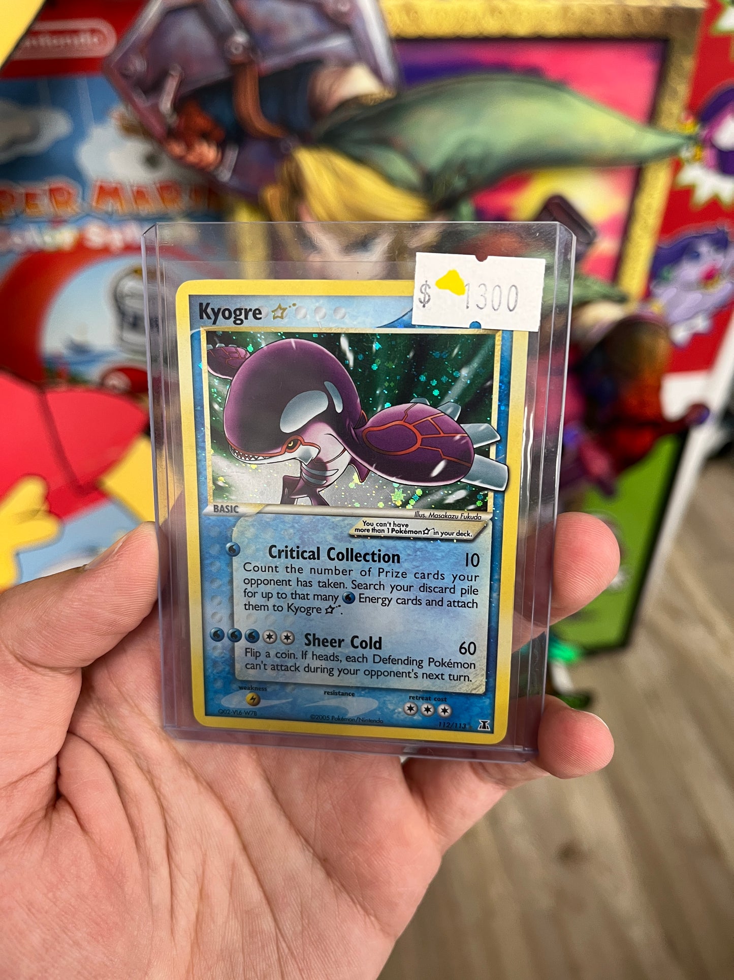 Kyogre Gold Star Beautiful