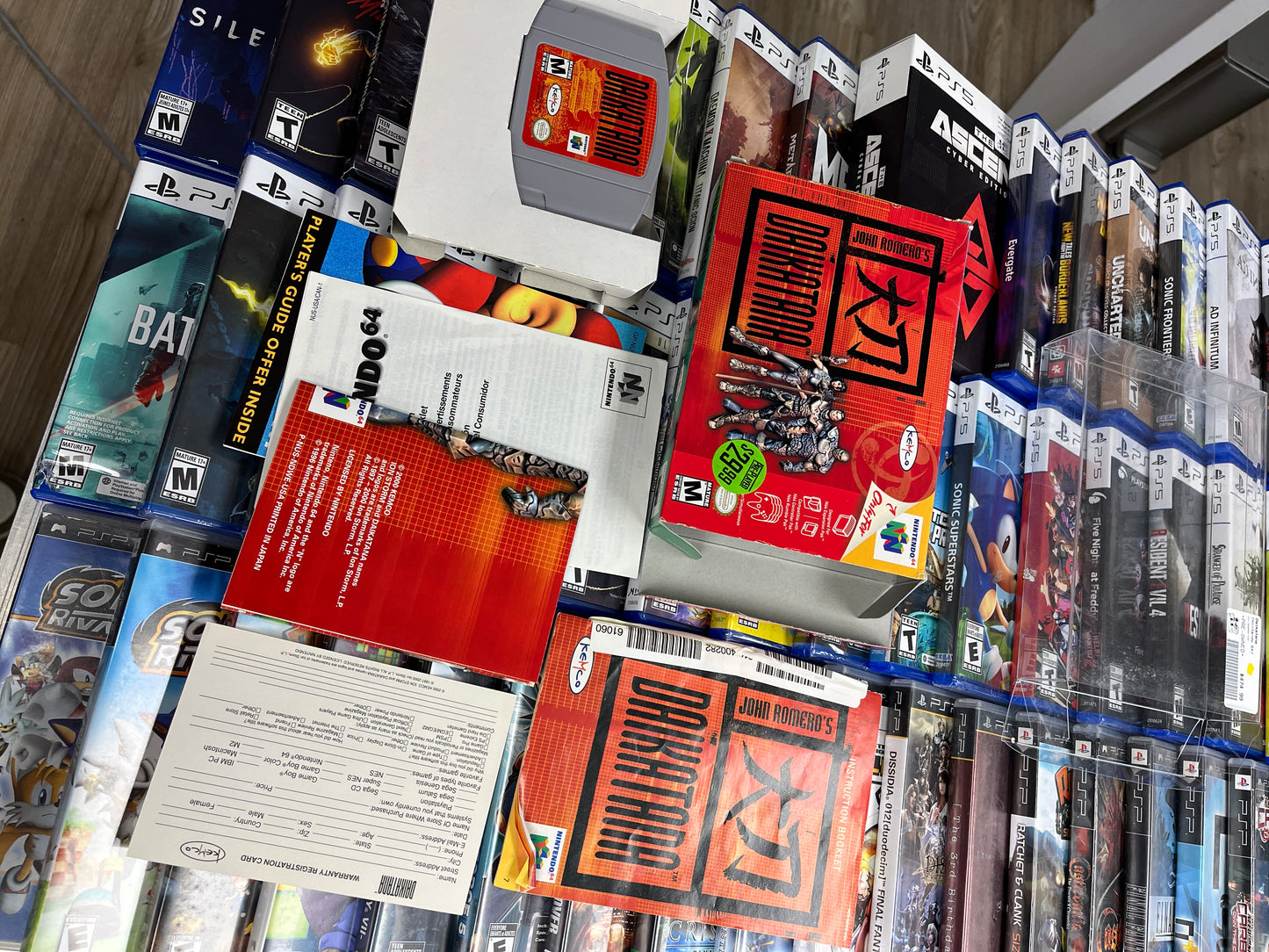 Daikatana N64 Complete Clean Grail